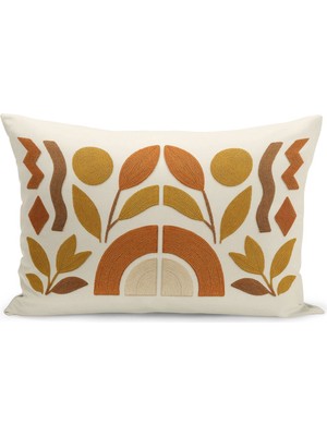 Çift Tarafı Dijital Baskılı Kırlent Kılıfı (Panç /punch Nakış Desen Görünümlü)