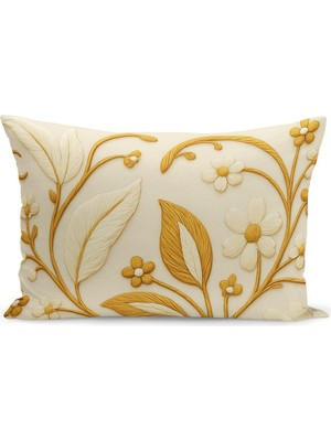 Çift Tarafı Dijital Baskılı Kırlent Kılıfı (Panç /punch Nakış Desen Görünümlü)