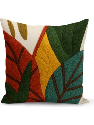 Çift Tarafı Dijital Baskılı Kırlent Kılıfı (Panç /punch Nakış Desen Görünümlü)