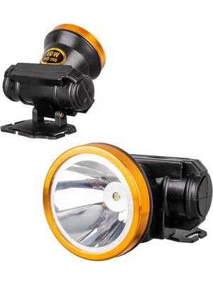 Powermaster PM-4524 Power Ledli Su Geçirmez Şarjlı Balıkçı Kafa Feneri