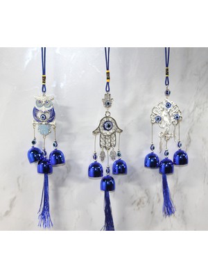 Metal Nazar Boncuğu Çan Model 6