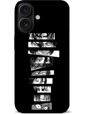 Attack On Titan Desenli iPhone 16 Kılıfı