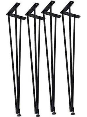 Ed Pet Dizayn Metal Masa Ayağı ,72 cm  Firkete Ayak 4 Adet