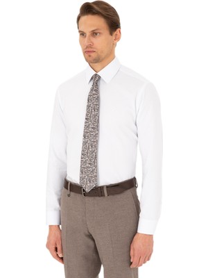 Pierre Cardin Erkek Beyaz Gömlek