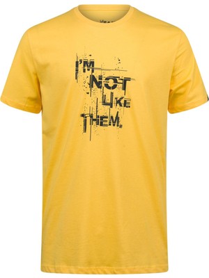 2AS Alex Baskılı Erkek Sıfır Yaka T-Shirt 035