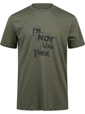 2AS Alex Baskılı Erkek Sıfır Yaka T-Shirt 035