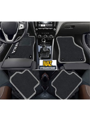 Hyundai I20 2020 +   Siyah Halı Gri Kenar Petek Topuk