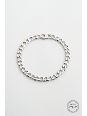 So CHIC İtalyan Loki Zincir Gümüş Erkek Bileklik