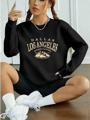 Edolika Kadın Uzun Kollu Bisiklet Yaka Viskon Iki Iplik Bluz