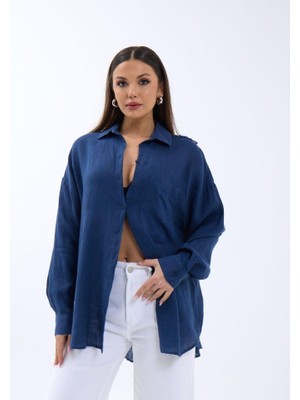 Edolika 7399 Gömlek-Lacivert