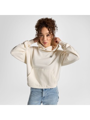 Converse Classic Kadın Oversized Fit Krem Hoodie