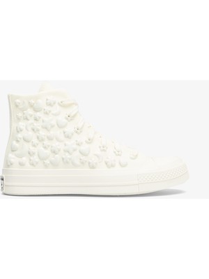 Converse Chuck 70 3D Charms Kadın Krem Sneaker
