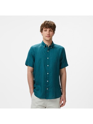 Nautica Erkek Yeşil Classic Fit Gömlek