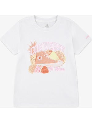 Converse Chuck &fruit Çocuk Beyaz T-Shirt