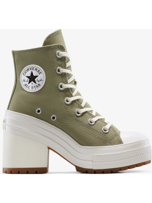 Converse Chuck 70 De Luxe Platform Kadın Haki Sneaker