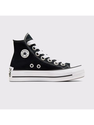 Converse Chuck Taylor All Star Lift Kadın Siyah Platform Sneaker