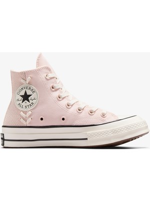 Converse Chuck 70 Crafted Laces Unisex Pembe Sneaker