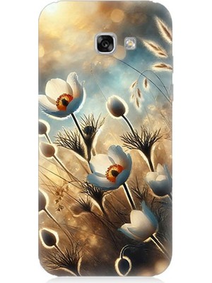 Samsung Galaxy A3 2017 Uyumlu Pamuk Dalları Bahar Ruhu  Desenli Silikon Kılıf