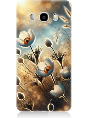 Samsung Galaxy J5 2016 Uyumlu Pamuk Dalları Bahar Ruhu  Desenli Silikon Kılıf