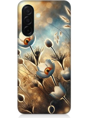 Samsung Galaxy A56 Uyumlu Pamuk Dalları Bahar Ruhu  Desenli Silikon Kılıf