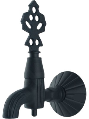 Siyah Osmanlı Musluk (Lüx , %100 Pirinç)