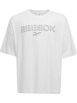 Reebok Deyna Tee Ekru Erkek Kısa Kol T-Shirt