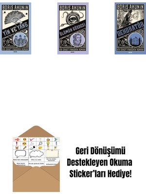 Yin ve Yang + Ölümün Gözdesi + Dekoratör + Okuma Sticker'ları