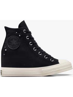Converse Chuck Taylor All Star Wedge Kadın Siyah Sneaker