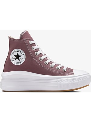 Converse Chuck Taylor All Star Move Platform Unisex Bordo Platform Sneaker
