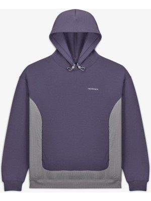 Converse Classic Erkek Mor Hoodie