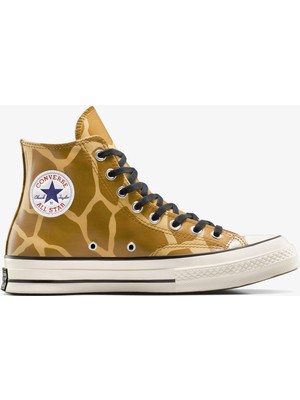 Converse Chuck 70 Giraffe Print Unisex Kahverengi Sneaker