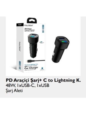 Aydoğan Ticaret44 Fc 17 48 W Araç Şarj Başlığı 48W Sarj