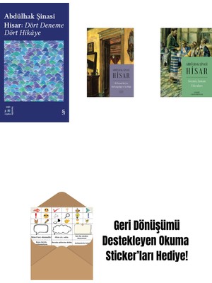 Everest Açıkhava 42 - Dört Deneme Dört Hikâye + Ali Nizami Bey’in Alafrangalığı ve Şeyhliği (Kitap Boy) + Geçmiş Zaman Fıkraları + Okuma Sticker'ları