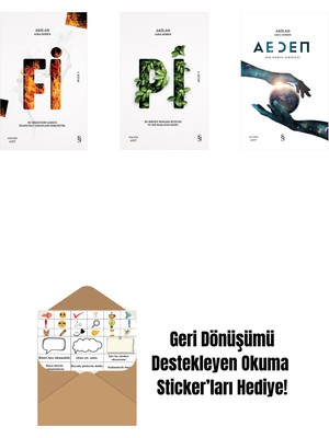 Fi + Pi + Aeden + Okuma Sticker'ları