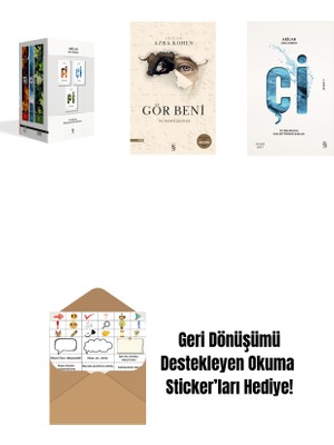 Azra Kohen Kutulu Set Fi-Çi-Pi + Gör Beni + Çi + Okuma Sticker'ları