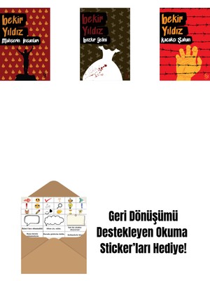 Mahşerin Insanları + Bozkır Gelini + Kaçakçı Şahan + Okuma Sticker'ları