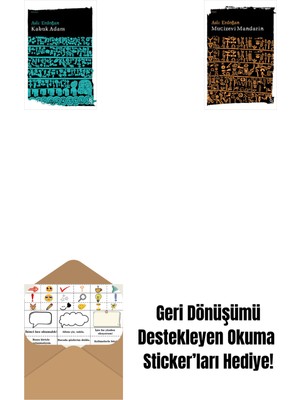 Kabuk Adam + Mucizevi Mandarin + Okuma Sticker'ları