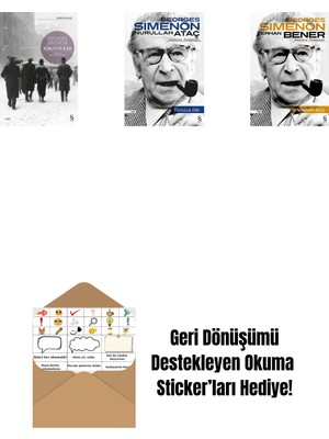 Kirliydi Kar + Kiralık Oda + Ormandaki Deli + Okuma Sticker'ları