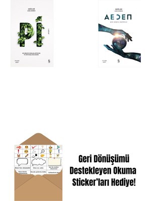 Pi + Aeden + Okuma Sticker'ları