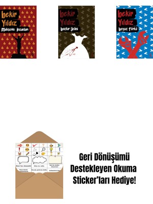 Mahşerin Insanları + Bozkır Gelini + Beyaz Türkü + Okuma Sticker'ları