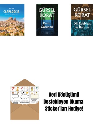 Cappadocia (Ciltli) + Deniz Göründü + Dil, Edebiyat ve Iletişim + Okuma Sticker'ları