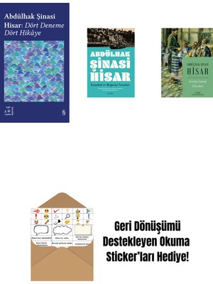 Everest Açıkhava 42 - Dört Deneme Dört Hikâye + Istanbul ve  Boğaziçi Yazıları + Geçmiş Zaman Fıkraları + Okuma Sticker'ları