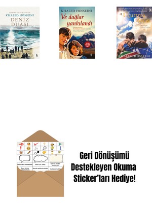Deniz Duası + ve Dağlar Yankılandı + Uçurtma Avcısı + Okuma Sticker'ları