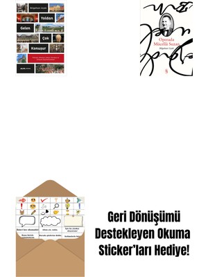 Yoldan Gelen Çok Konuşur + Operada Mücellâ Suzan + Okuma Sticker'ları