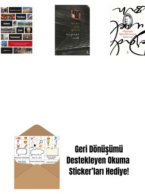 Yoldan Gelen Çok Konuşur + Biraz  Ses Olsun + Operada Mücellâ Suzan + Okuma Sticker'ları