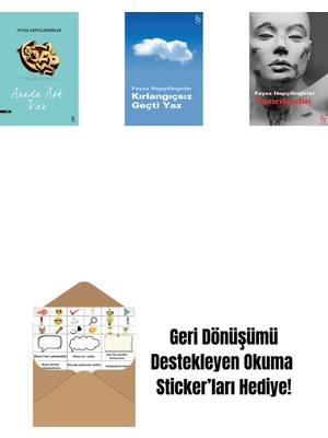 Arada Aşk Var + Kırlangıçsız Geçti Yaz + Tanrıkadın + Okuma Sticker'ları