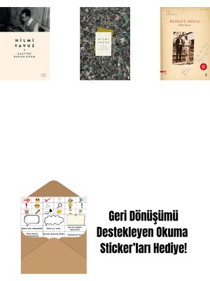 Saatine Bakan Adam + Talan Şiirleri + Behçet Hoca + Okuma Sticker'ları