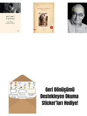 Saatine Bakan Adam + Behçet Hoca + Büyü’sün Yaz! (Ciltli) + Okuma Sticker'ları