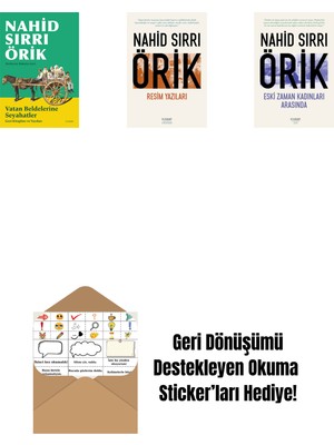 Vatan Beldelerine Seyahatler + Resim Yazıları + Eski Zaman Kadınları Arasında + Okuma Sticker'ları