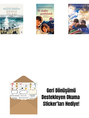 Deniz Duası + ve Dağlar Yankılandı (Midi Boy) + Uçurtma Avcısı + Okuma Sticker'ları